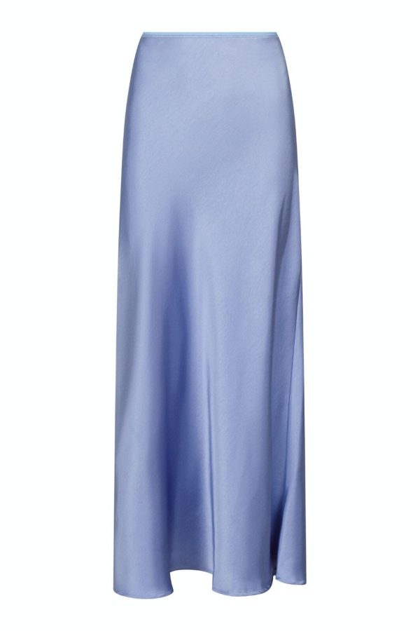 Neo Noir - Vicky Heavy Sateen Skirt - Lilac Online Sale