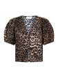 Neo Noir - Bianca Leo Blouse - Leopard Online