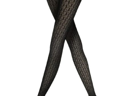 Wolford - W Lace Tights - Black For Discount