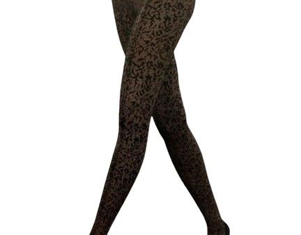 Wolford - Floral Jacquard Tights - Black Discount