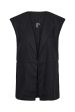 Pieces - Pcglenda Sl Vest Jit - 4622648 Black Cheap