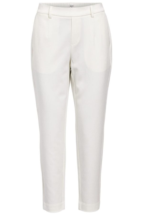 Object - Objlisa Slim Pant - 4461988 Cloud Dancer For Discount