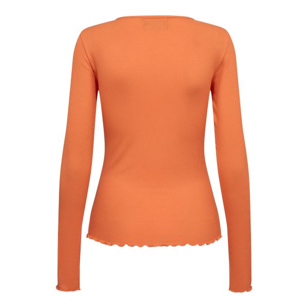 Liberte - Natalia Ls Round Neck Blouse - Mandarin For Sale