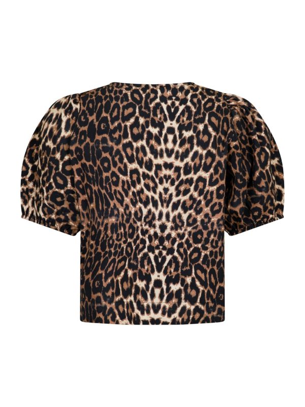 Neo Noir - Bianca Leo Blouse - Leopard Online