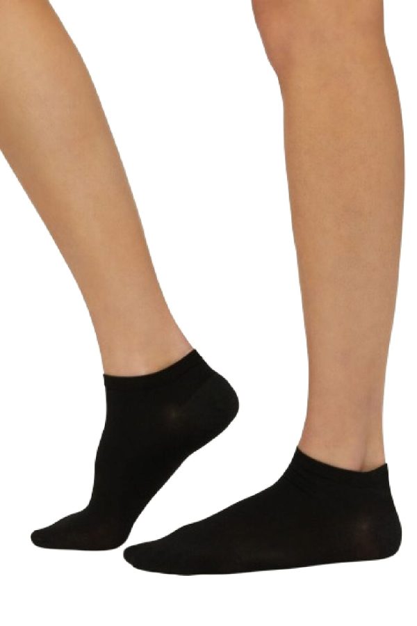 Wolford - Sneaker Cotton Socks - Black Hot on Sale