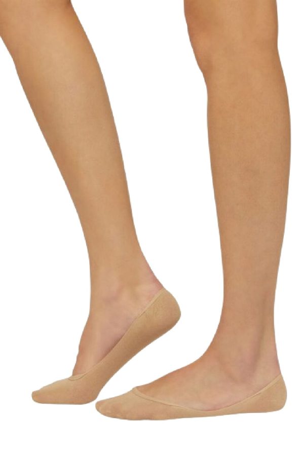 Wolford - Cotton Footsies Socks - Sisal Supply