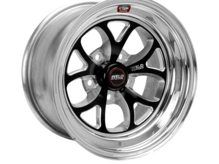 Weld S76 15x14.33   5x4.75 BP   3.5in. BS Black Wheel (Medium Pad) - Non-Beadlock Online now