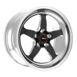 Weld S71 18x8   5x4.5 BP   5.7in. BS Black Wheel (Low Pad) - Non-Beadlock Fashion