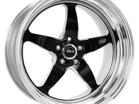 Weld S71 20x13   5x4.5 BP   4in. BS Black Wheel (Low Pad) - Non-Beadlock on Sale