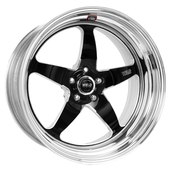 Weld S71 20x13   5x4.5 BP   4in. BS Black Wheel (Low Pad) - Non-Beadlock on Sale