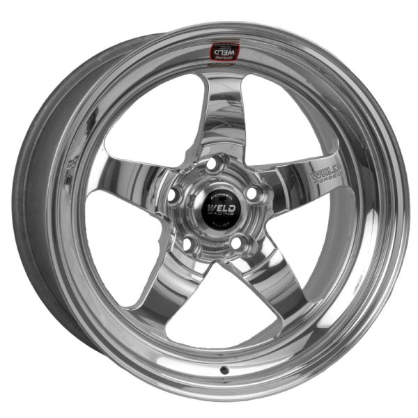 Weld S71 18x10   5x120mm BP   7.2in. BS Polished Wheel (Medium Pad) - Non-Beadlock Fashion