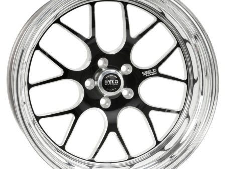 Weld S77 20x12   5x4.5 BP   2.3in. BS Black Wheel (High Pad) - Non-Beadlock Online now