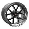 Weld S76 18x12   5x4.75 BP   7.2in. BS Black Wheel (Low Pad) - Non-Beadlock Cheap