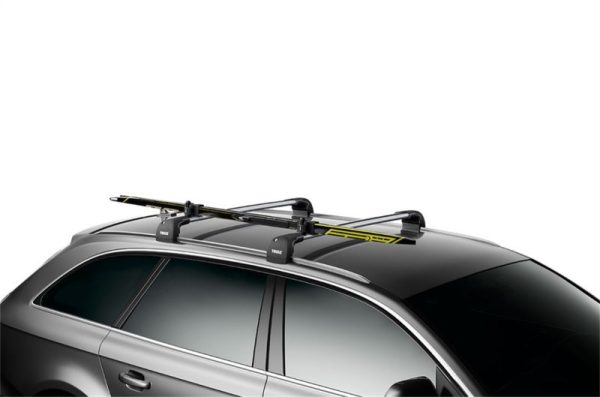 Thule Skiclick Roof Mount Ski Transporter (Fits 1 Pair of Skis) - Black Online