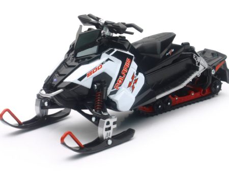 New Ray Toys Polaris Switchback Pro-X 800 Snowmobile (White)  Scale - 1:16 on Sale