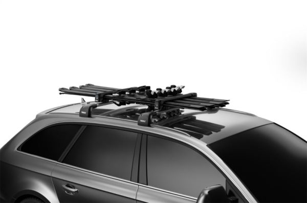 Thule SnowPack M Ski Snowboard Rack - Black (Up to 4 Pair Skis 2 Snowboards) Supply