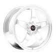 Weld S71 20x12   5x4.75 BP   5.8in. BS Polished Wheel (High Pad) - Non-Beadlock Supply