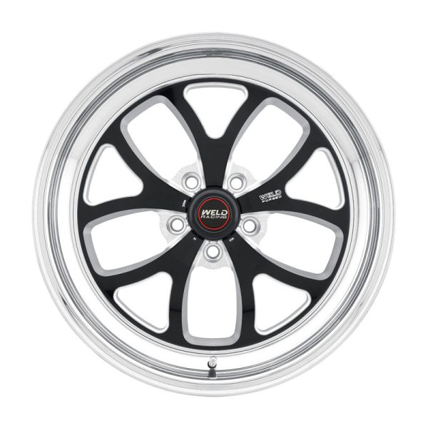 Weld S76 18x10.5   5x115mm BP   5.6in. BS Black Wheel (High Pad) - Non-Beadlock Online now