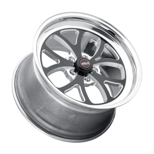 Weld S76 18x10.5   5x115mm BP   5.6in. BS Black Wheel (High Pad) - Non-Beadlock Online now