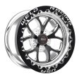 Weld S76 15x10.33   5x4.75 BP   7.5in. BS Black Wheel (Low Pad) - Black Single Beadlock MT Online Sale