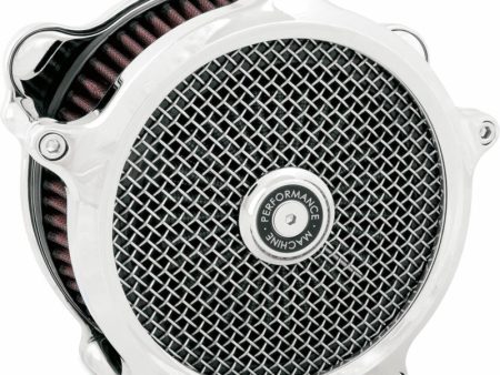 Performance Machine Air Cleaner Slim - Chrome Online now