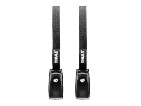 Thule Locking Straps 10ft. (Includes 2 One-Key Lock Cylinders) 2 Pack - Black For Sale