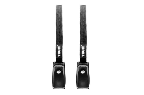 Thule Locking Straps 13ft. (Includes 2 One-Key Lock Cylinders) 2 Pack - Black Supply