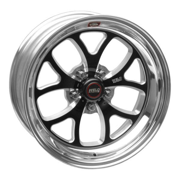 Weld S76 17x12   5x4.5 BP   8.4in. BS Black Wheel (Low Pad) - Non-Beadlock Hot on Sale