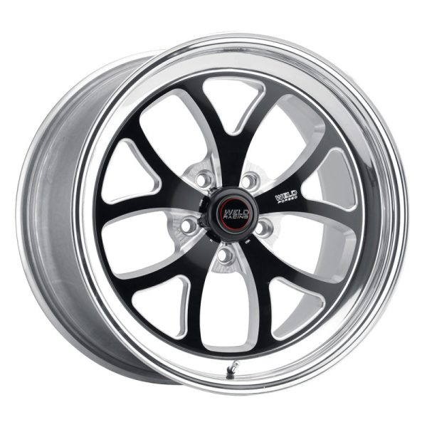 Weld S76 17x9   5x115 BP  6.2in Backspace (High Pad) Black Wheel - Non-Beadlock Online Sale