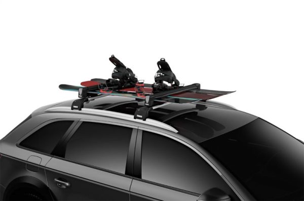 Thule SnowPack M Ski Snowboard Rack - Black (Up to 4 Pair Skis 2 Snowboards) Supply