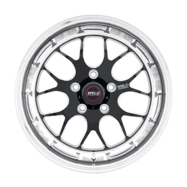 Weld S77 17x5.2   5x115 BP   1.9in. BS Black Wheel - Non-Beadlock Sale