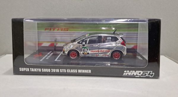 1 64 INNO64 Honda Fit 3 RS #67 Team Yamato Super Taikyu Sugo 2018 ST5 Class Winner - IN4-GK5-YA67 Fashion