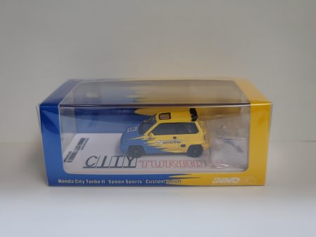 INNO 1 64 HONDA CITY TURBO II  SPOON SPORTS  CUSTOM LIVERY (IN64-CITYII-SP) For Discount