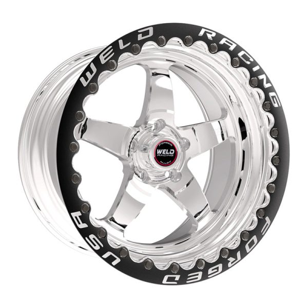 Weld S71 Beadlock Wheels - 15x10.33 RT-S 5X115mm Conical Lugs, 6.5BS - Polished Discount