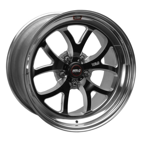 Weld S76 18x10   5x4.5 BP   6.7in. BS Black Wheel (Low Pad) - Non-Beadlock Fashion